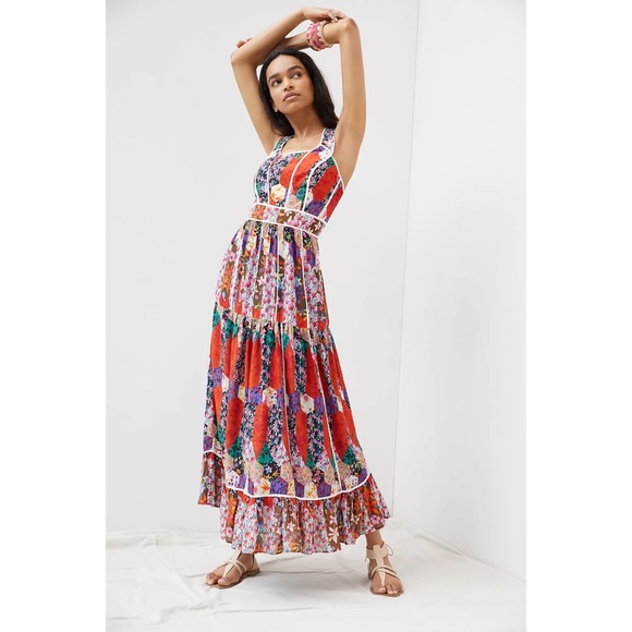 Anthropologie Dresses & Skirts - Anthropologie Square Neck Maxi Dress